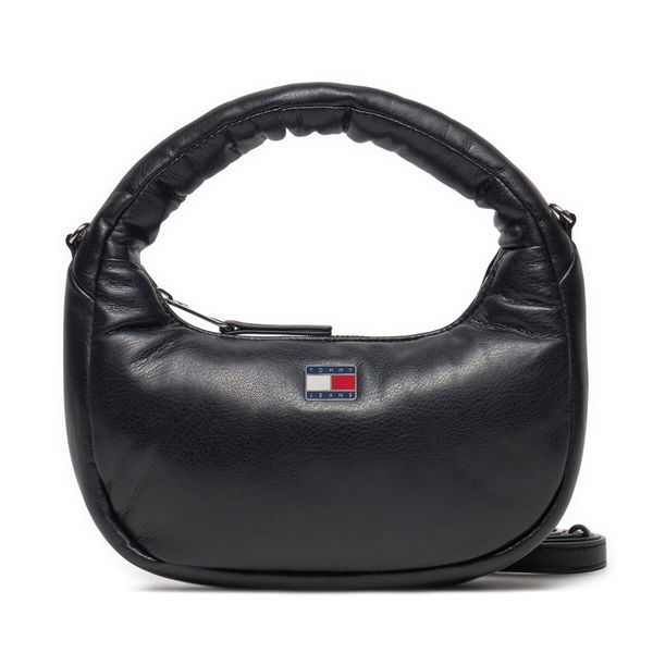 Tommy Jeans Ročna torba Tommy Jeans Tjw Pillow Mini Hobo AW0AW16976 Črna