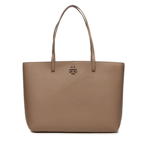 Tory Burch Ročna torba Tory Burch Mcgraw Tote 152221 Bež