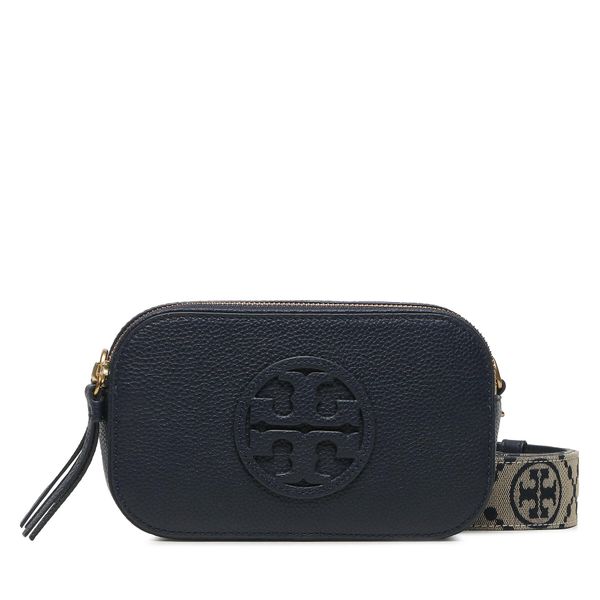 Tory Burch Ročna torba Tory Burch Miller Mini Crossbody Bag 150153 Mornarsko modra