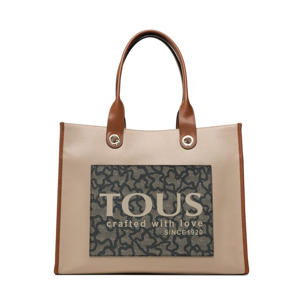 TOUS Ročna torba TOUS Shopper Xl Amaya K Icon 2001660243 Bež
