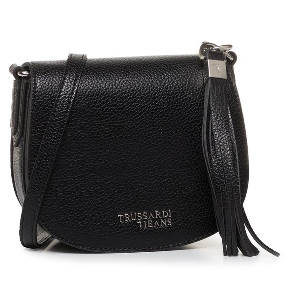 Trussardi Ročna torba Trussardi 75B00914 Črna