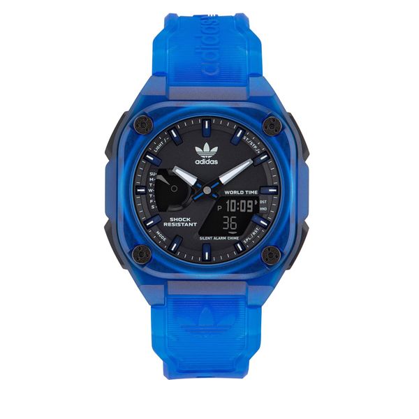 adidas Originals Ročna ura adidas Originals City Tech One Watch AOST23058 Blue