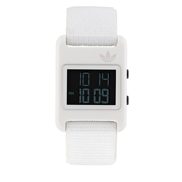 adidas Originals Ročna ura adidas Originals Retro Pop Digital Watch AOST23064 Bela