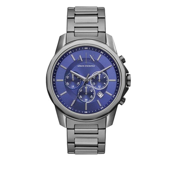 Armani Exchange Ročna ura Armani Exchange Banks AX1731 Silver