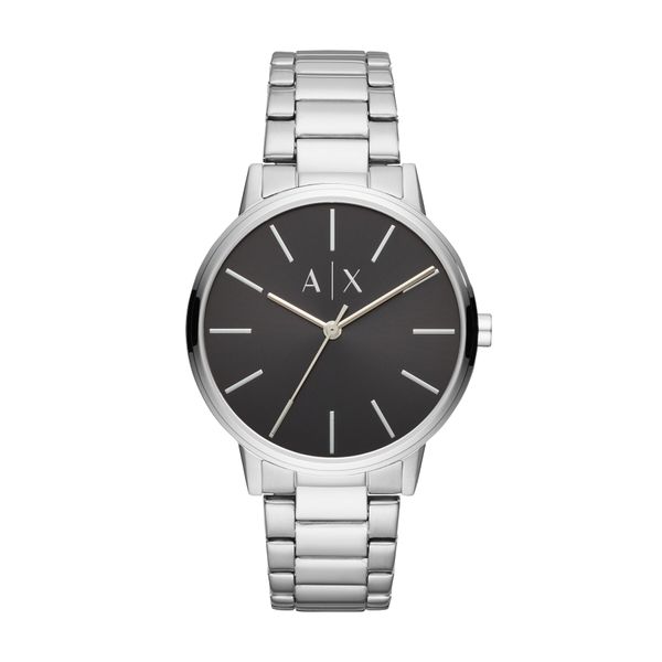 Armani Exchange Ročna ura Armani Exchange Cayde AX2700 Srebrna