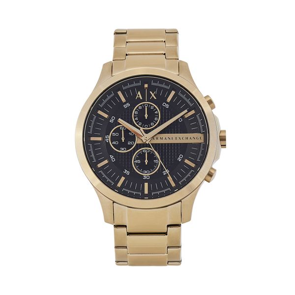 Armani Exchange Ročna ura Armani Exchange Hampton AX2137 Zlata