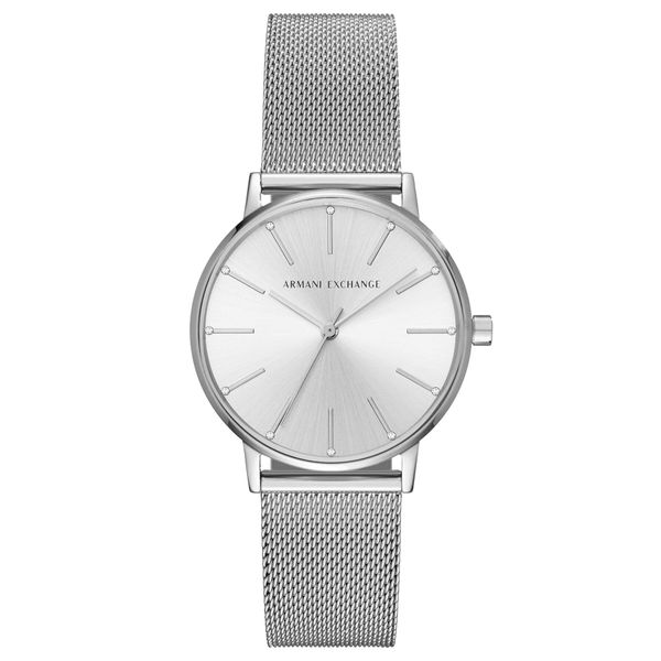 Armani Exchange Ročna ura Armani Exchange Lola AX5535 Srebrna