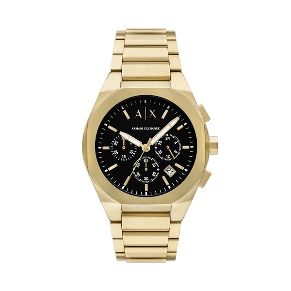 Armani Exchange Ročna ura Armani Exchange Rafael AX4180 Zlata