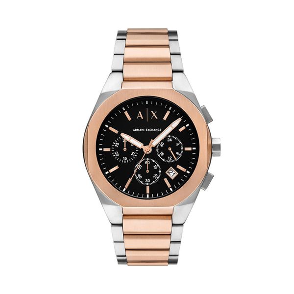 Armani Exchange Ročna ura Armani Exchange Rafael AX4181 Srebrna