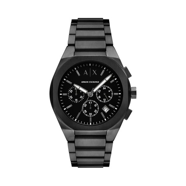 Armani Exchange Ročna ura Armani Exchange Rafael AX4183 Črna