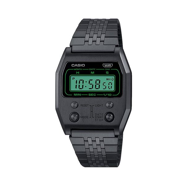 Casio Ročna ura Casio A1100B-1EF Black/Black