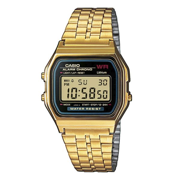 Casio Ročna ura Casio A159WGEA-1EF Gold/Gold