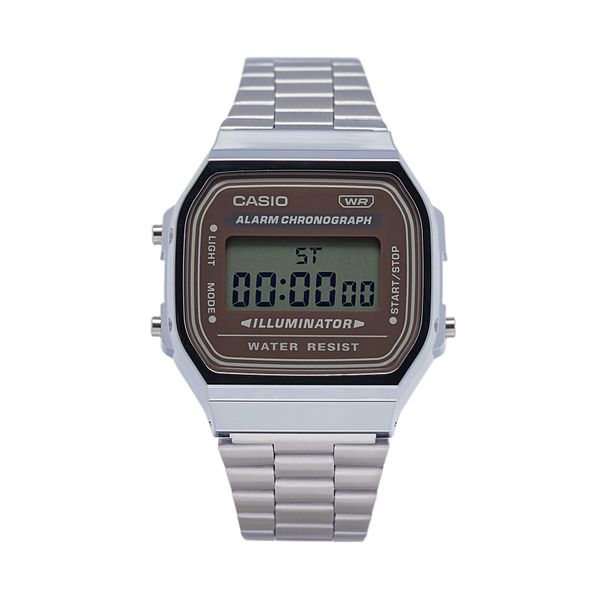 Casio Ročna ura Casio A168WA-5AYES Srebrna