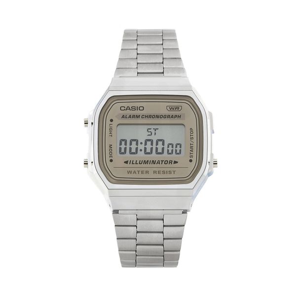 Casio Ročna ura Casio A168WA-8AYES Srebrna