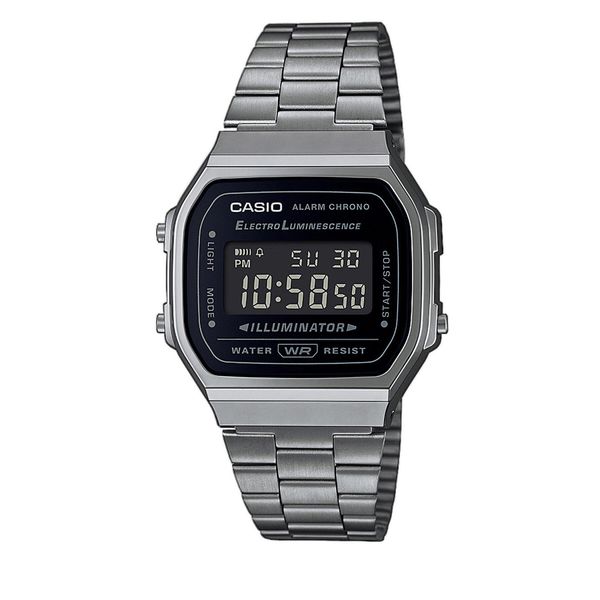 Casio Ročna ura Casio A168WEGG-1BEF Srebrna