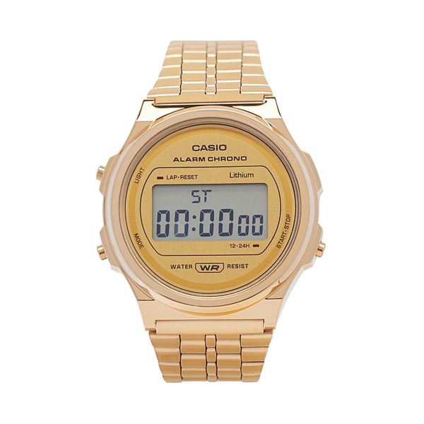 Casio Ročna ura Casio A171WEG-9AEF Zlata