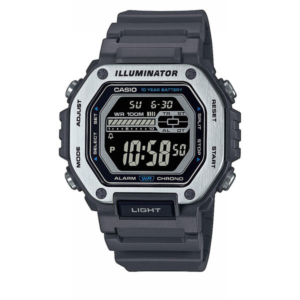 Casio Ročna ura Casio Digital MWD-110H-8BVEF Grey