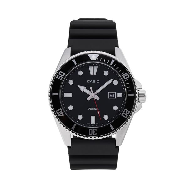 Casio Ročna ura Casio Duro Diver MDV-107-1A1VEF Črna