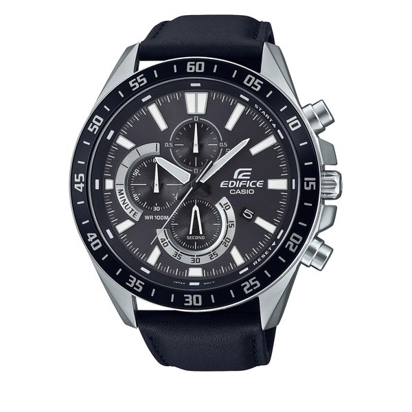 Casio Ročna ura Casio Edifice EFV-620L-1AVUEF Črna