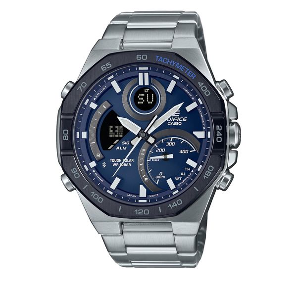 Casio Ročna ura Casio Edifice Racing ECB-950DB-2AEF Silver