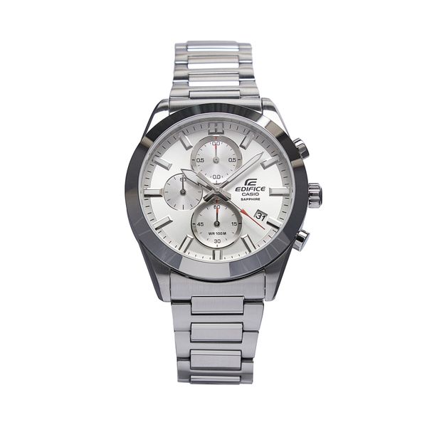 Casio Ročna ura Casio Edifice Sapphire Chronograph EFB-710D-7AVUEF Silver