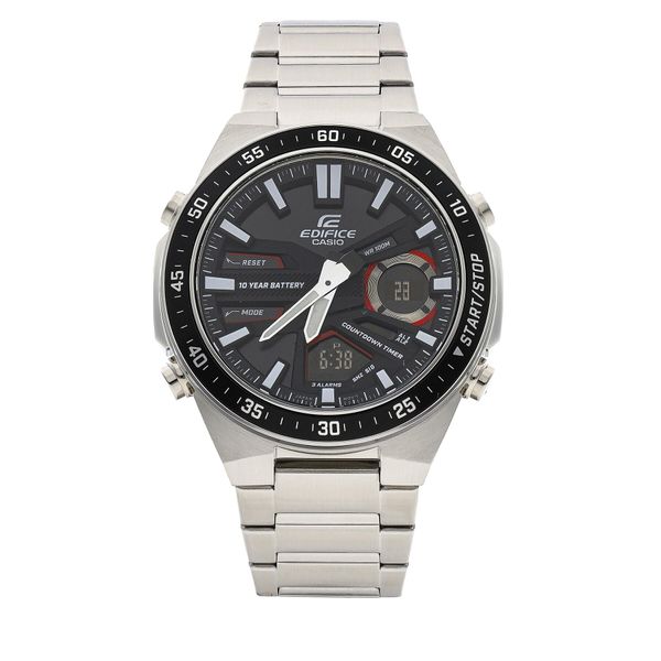 Casio Ročna ura Casio EFV-C110D-1A4VEF Srebrna