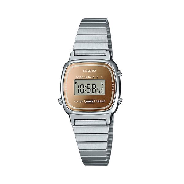 Casio Ročna ura Casio LA670WES-4AEF Gold/Silver