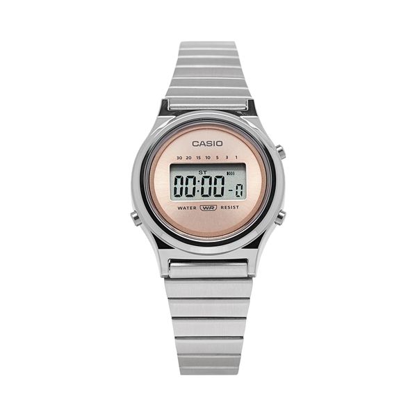 Casio Ročna ura Casio LA700WE-4AEF Srebrna