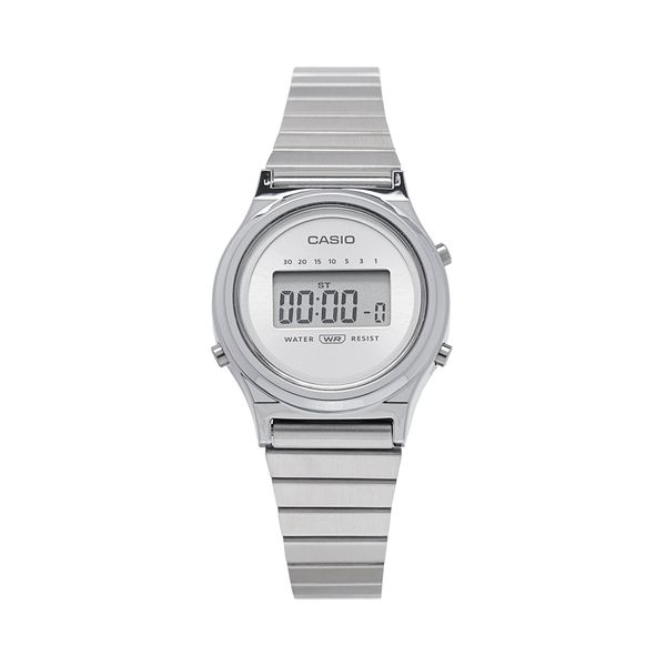 Casio Ročna ura Casio LA700WE-7AEF Srebrna