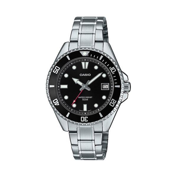 Casio Ročna ura Casio MDV-10D-1A1VEF Silver