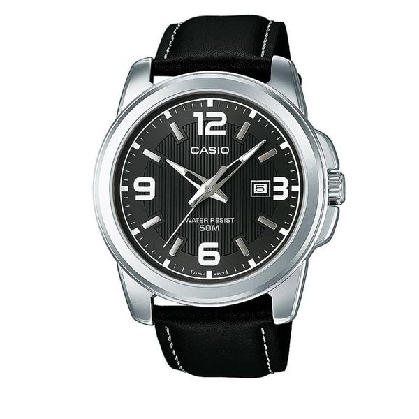 Casio Ročna ura Casio MTP-1314L-8AVEF Črna