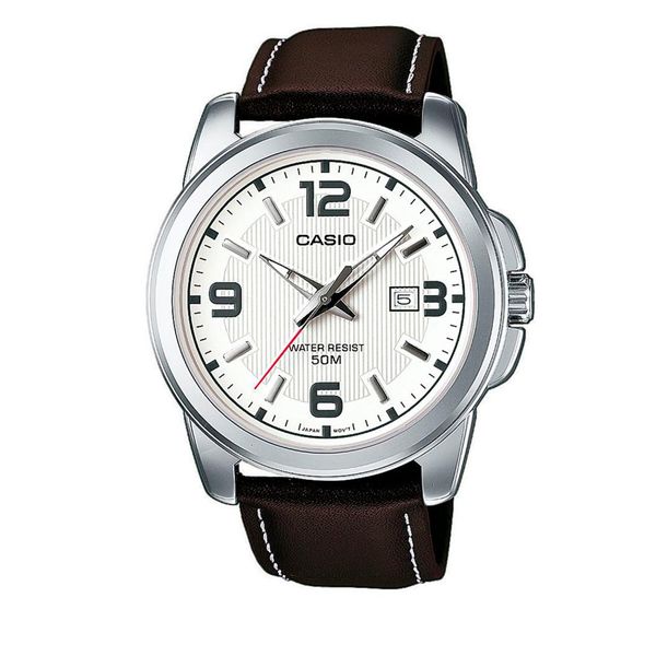 Casio Ročna ura Casio MTP-1314PL-7AVEF Rjava