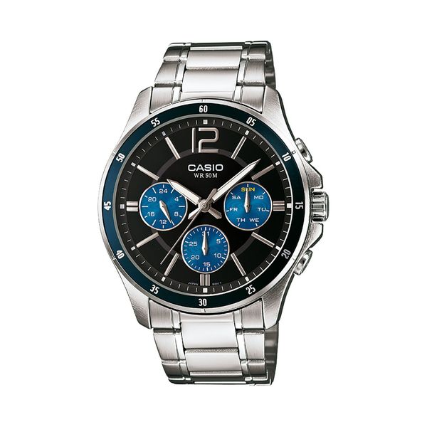 Casio Ročna ura Casio MTP-1374PD-2AVEF Srebrna