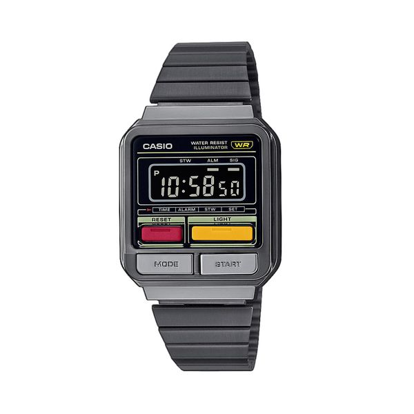 Casio Ročna ura Casio Vintage 80s A120WEGG-1BEF Grey