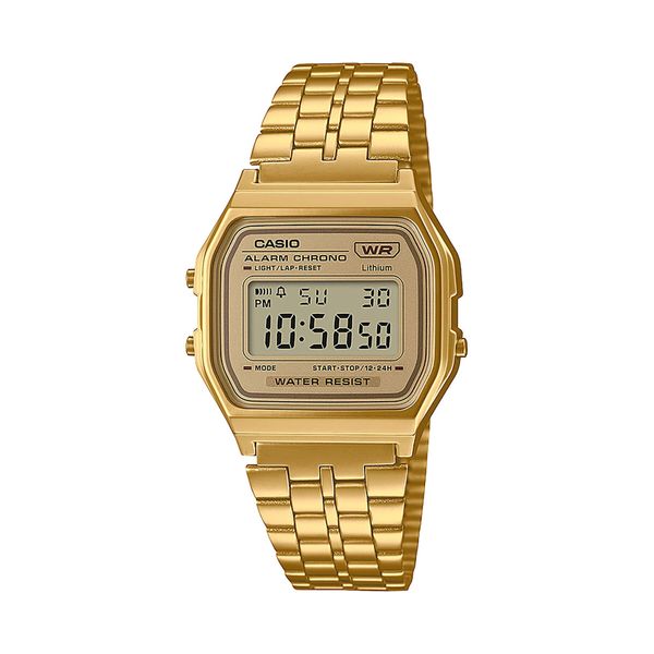 Casio Ročna ura Casio Vintage A158WETG-9AEF Zlata