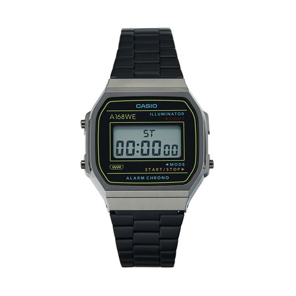 Casio Ročna ura Casio Vintage A168WEHB-1AEF Črna