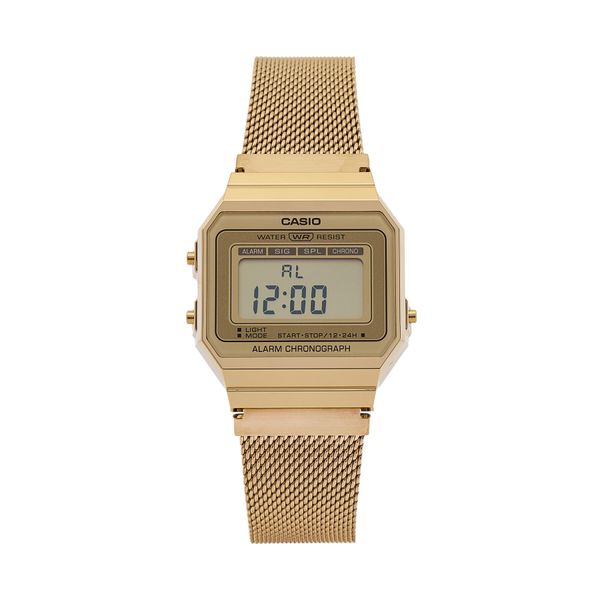 Casio Ročna ura Casio Vintage A700WEMG-9AEF Zlata