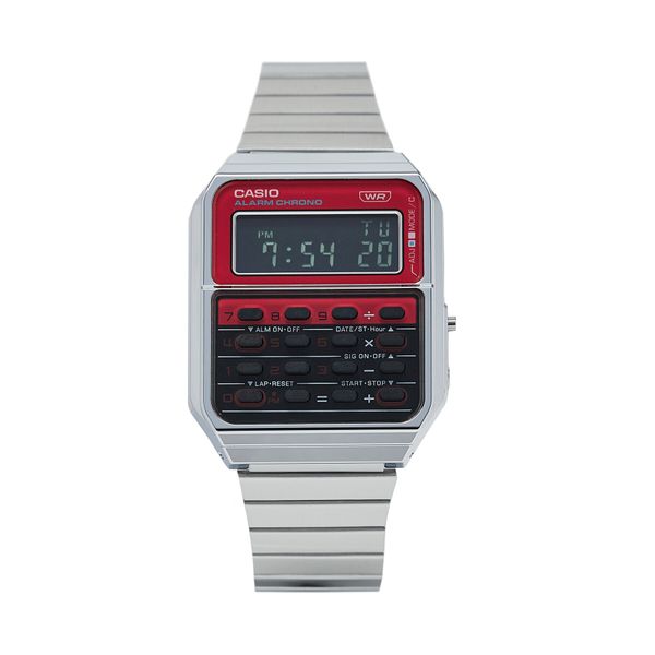 Casio Ročna ura Casio Vintage CA-500WE-4BEF Srebrna