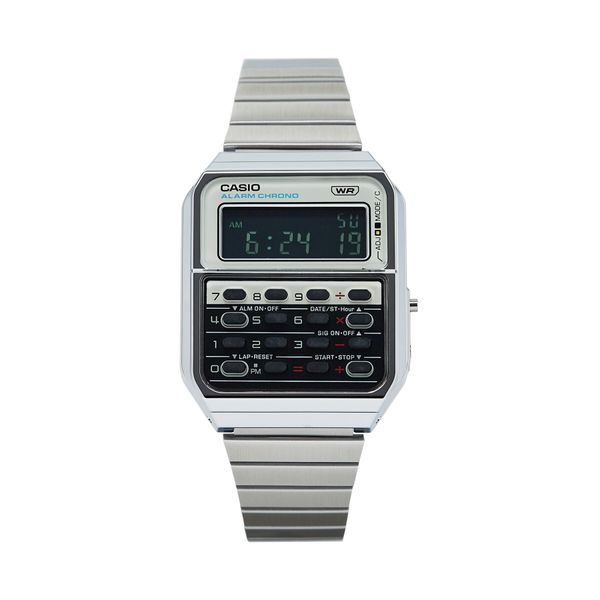 Casio Ročna ura Casio Vintage CA-500WE-7BEF Srebrna