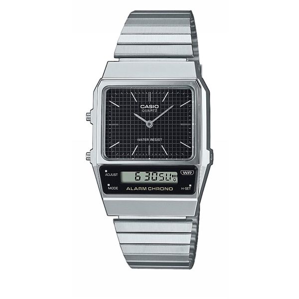 Casio Ročna ura Casio Vintage Classic AQ-800E -1AEF Silver