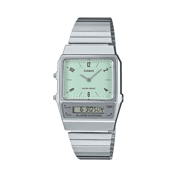 Casio Ročna ura Casio Vintage Classic AQ-800E-3AEF Srebrna