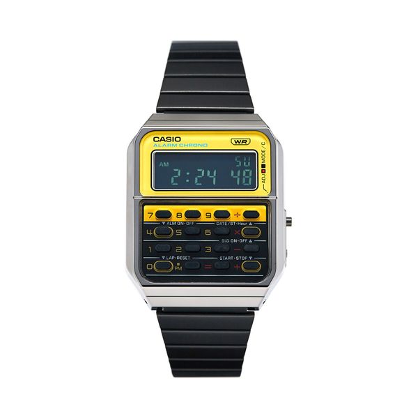 Casio Ročna ura Casio Vintage Edgy CA-500WEGG-9BEF Črna