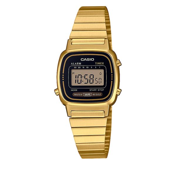 Casio Ročna ura Casio Vintage LA670WEGA-1EF Zlata