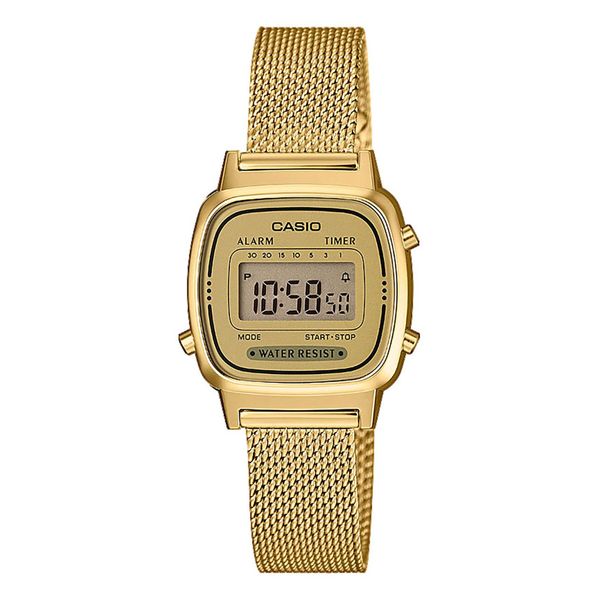 Casio Ročna ura Casio Vintage LA670WEMY-9EF Zlata