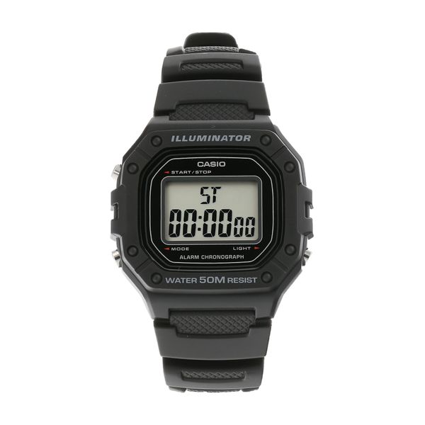 Casio Ročna ura Casio W-218H -1AVEF Črna