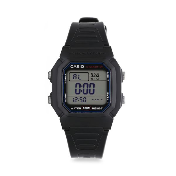 Casio Ročna ura Casio W-800H-1AVEF Črna