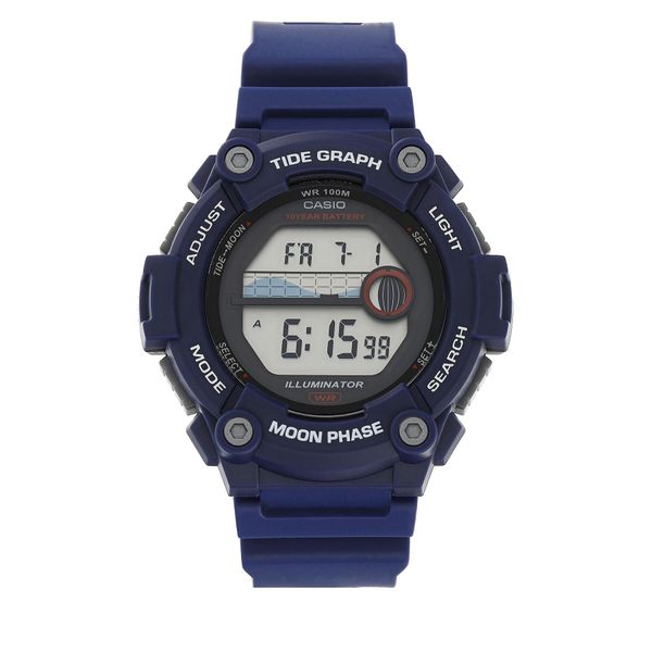 Casio Ročna ura Casio WS-1300H-2AVEF Mornarsko modra