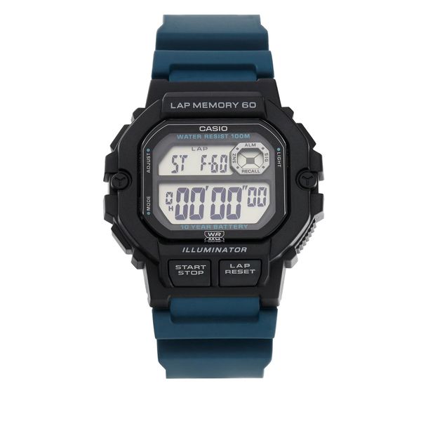 Casio Ročna ura Casio WS-1400H-3AVEF Green/Black