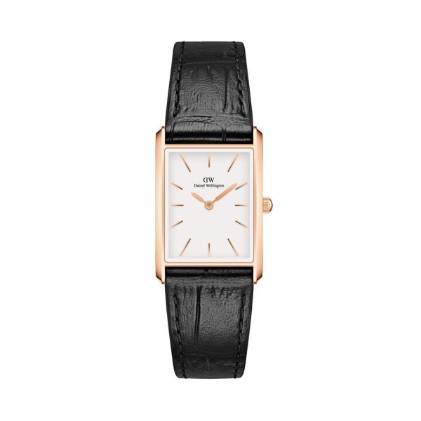 Daniel Wellington Ročna ura Daniel Wellington Bound Black Crocodile DW00100693 Črna