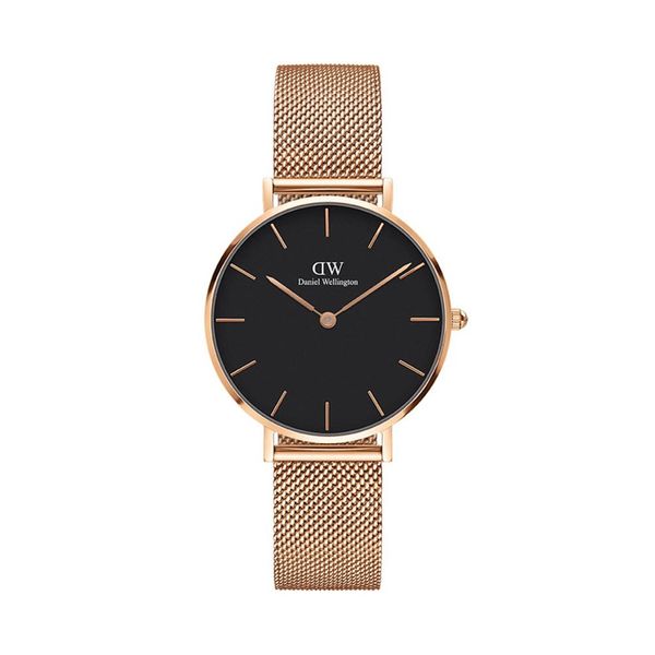 Daniel Wellington Ročna ura Daniel Wellington Classic Merlrose DW00100161 Zlata